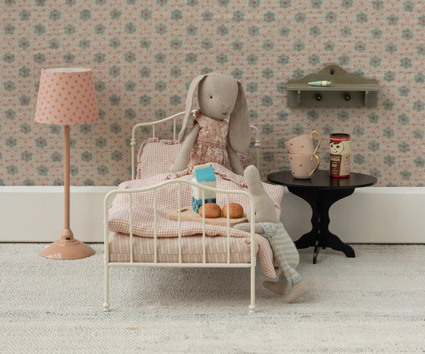 Purple Vintage Bed, Miniature - Maileg