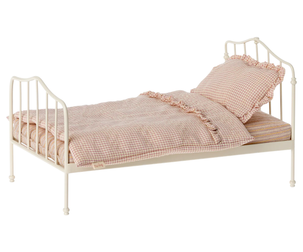 Purple Vintage Bed, Miniature - Maileg