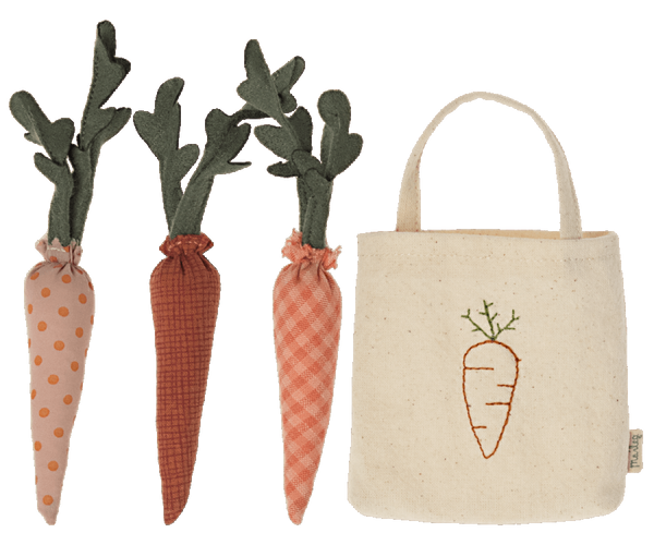 Carrots in Shopping Bag, Mini - Maileg