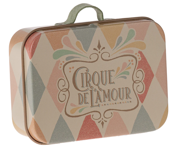 Micro Harlequin Metal Suitcase - Maileg