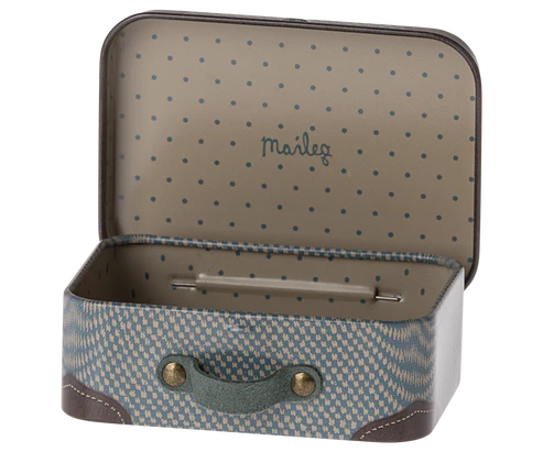Micro Blue Metal Suitcase - Maileg