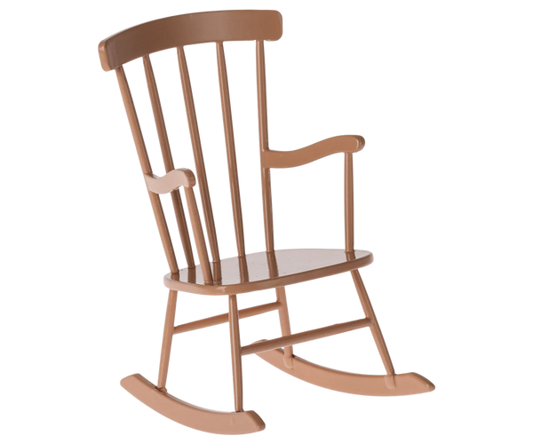Dark Powder Rocking Chair, Mini - Maileg