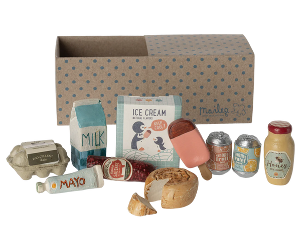 Miniature Grocery Box - Maileg