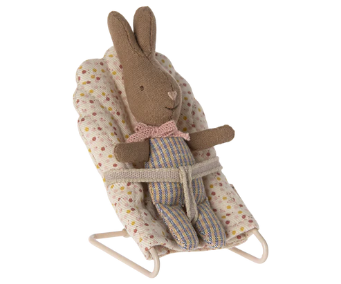 Rose & Blue Check Rabbit, MY - Maileg