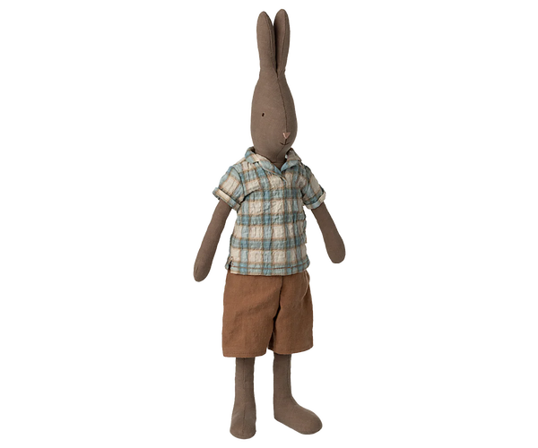 Brown Rabbit Size 3, Shirt and Shorts - Maileg