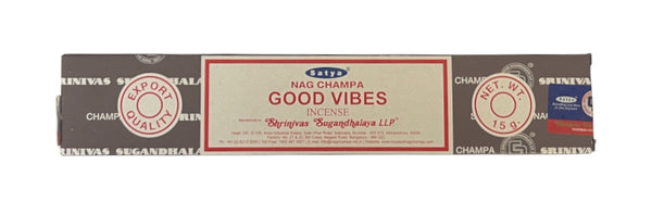 Good Vibes Incense Sticks - Satya