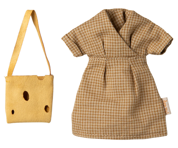 Mum, Dress and Bag for Mouse - Maileg