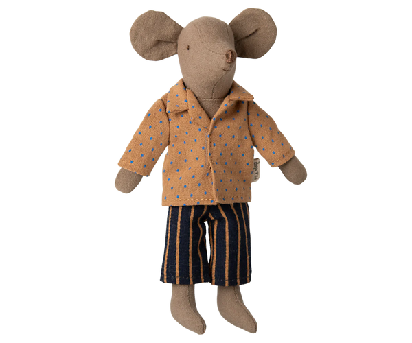 Dad, Shirt and Striped Pants for Mouse - Maileg