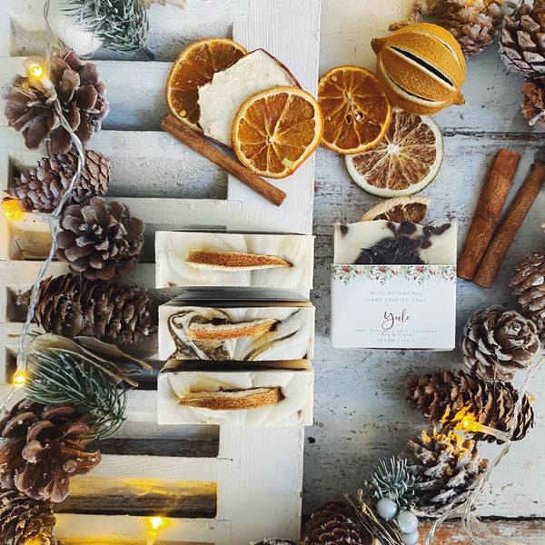 Yule Soap - Mulled Wine Essential Oil Soap - Bliss Botanicals