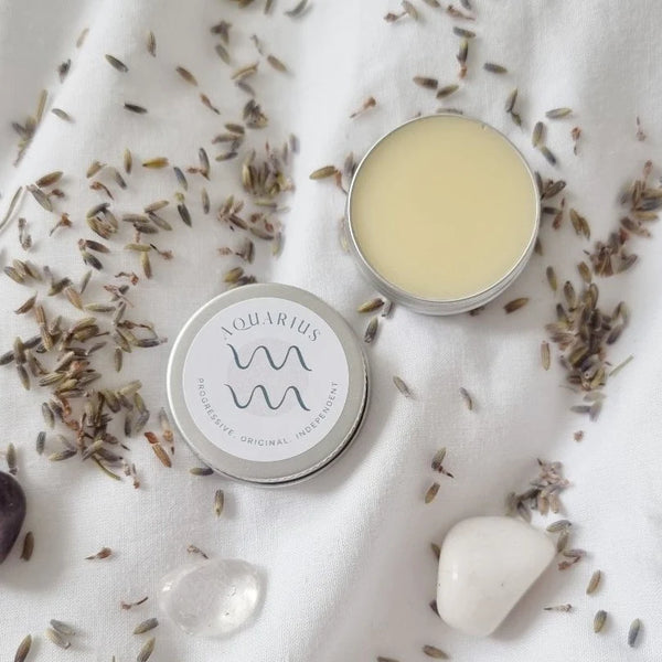 Aquarius - Natural Zodiac Lip Balm - Two Libras