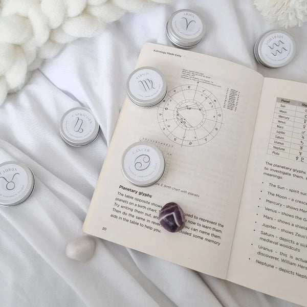 Natural Zodiac Lip Balms - Two Libras