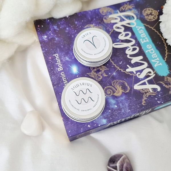 Natural Zodiac Lip Balms - Two Libras