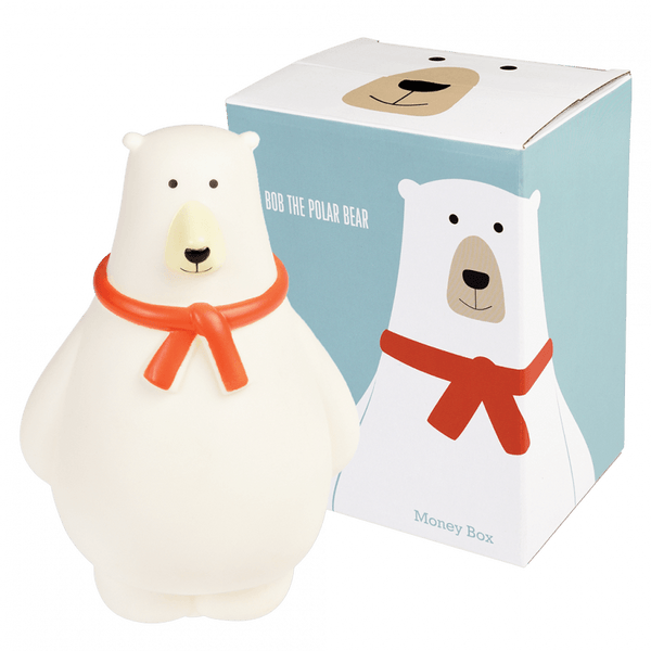 Bob The Polar Bear Money Box - Rex London