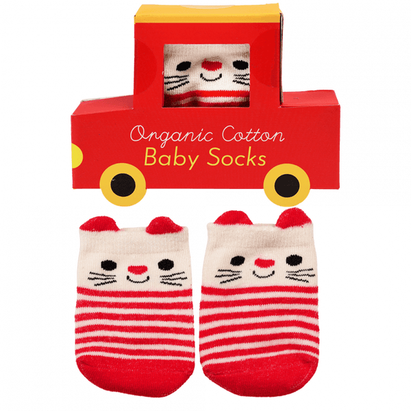 Red Cat Baby Socks - Rex London