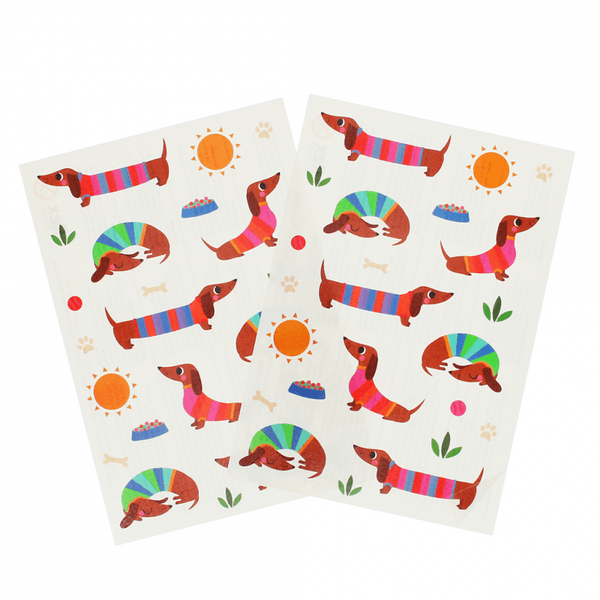 Sausage Dog Temporary Tattoos - Rex London