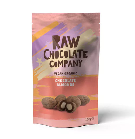 Chocolate Organic & Vegan Almonds - The Raw Chocolate Company