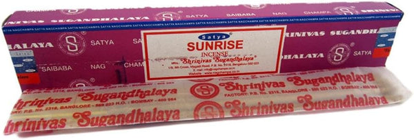 Sunrise Nag Champa Incense Sticks - Satya