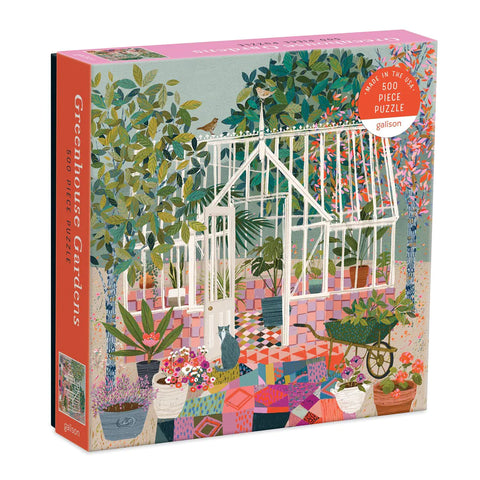 Greenhouse Gardens 500 Piece Puzzle - Galison, Victoria Ball