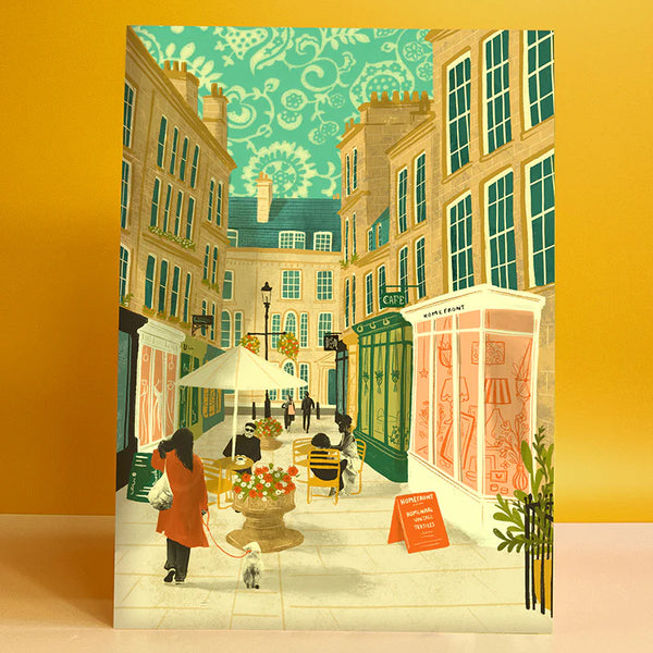Bath Margaret's Buildings A4 Print - Emy Lou Holmes