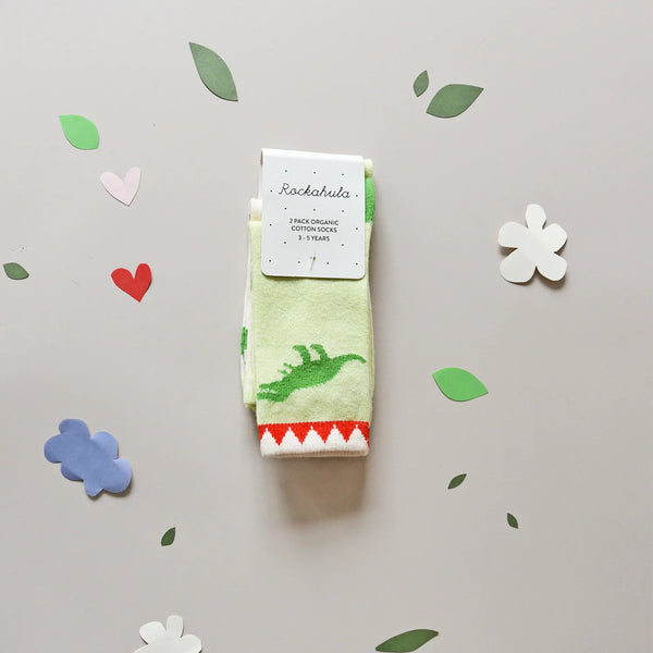 T-Rex 2 Pack Socks - Rockahula