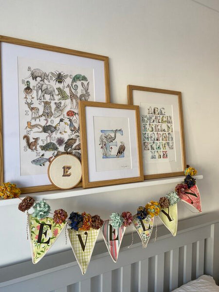 Animal Alphabet Print - A4 - Kathryn Pow Art