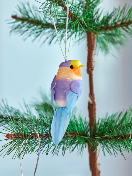 Bird Christmas Ornament  - Rice DK