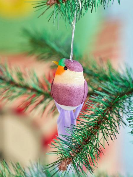 Bird Christmas Ornament  - Rice DK