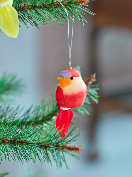 Bird Christmas Ornament  - Rice DK