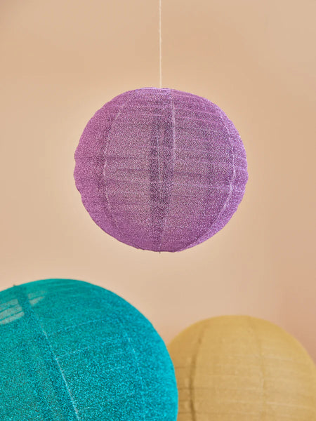 Small Purple Party Lampshade - Rice DK