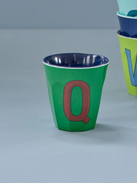 Q Green Melamine Cup - Rice DK