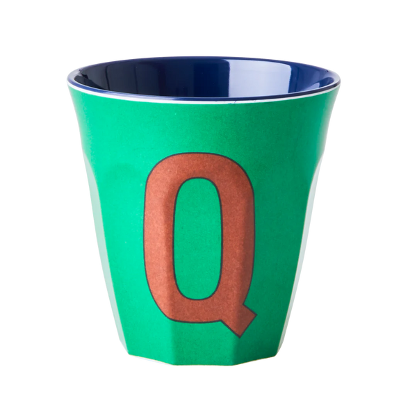 Q Green Melamine Cup - Rice DK