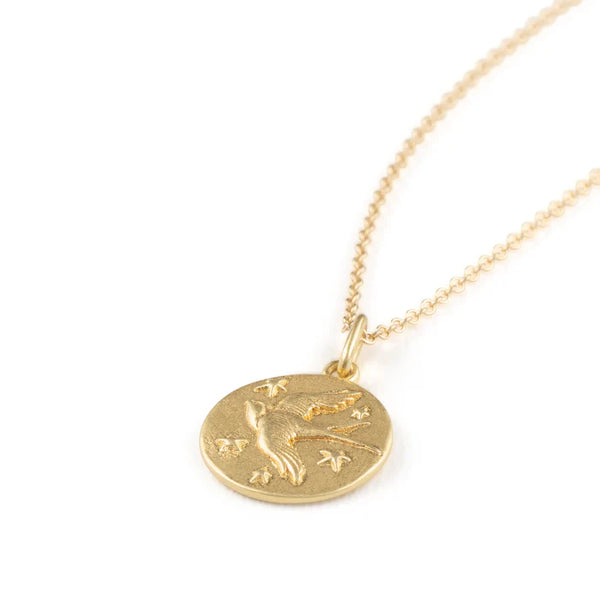 The Voyager Swallow Pendant Necklace - Wanderlust Life