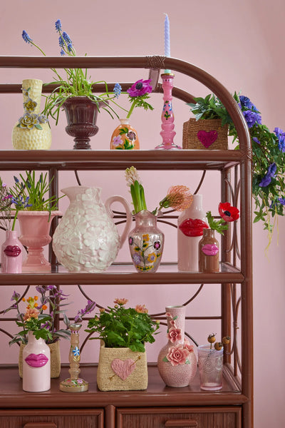Pink Ceramic Vase - Rice DK