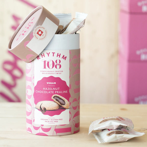 Hazelnut Chocolate Praline Biscuit Gift Box - Rhythm 108