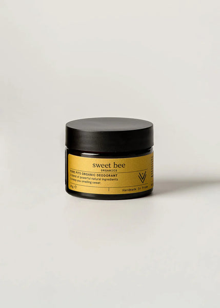 Pure Pits Organic Deodorant - Sweet Bee Organics