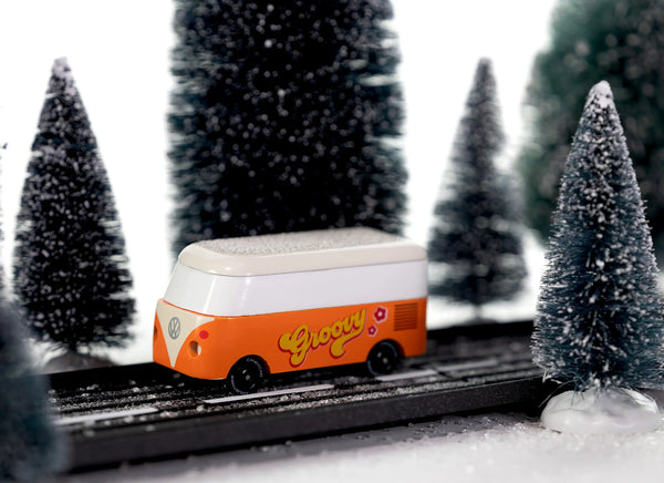 Wooden Orange VW T1 Groovy Van - Candylab Toys