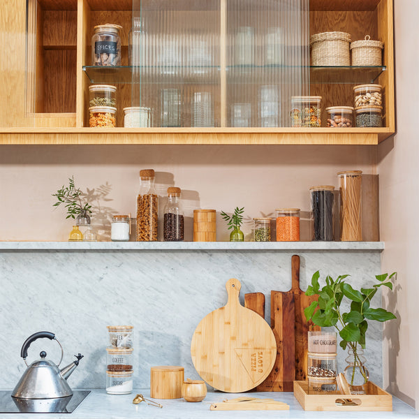 Storage Jar With Bamboo Lid 200ml - Sass & Belle