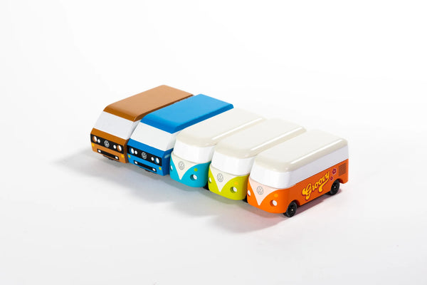 Wooden Orange VW T1 Groovy Van - Candylab Toys