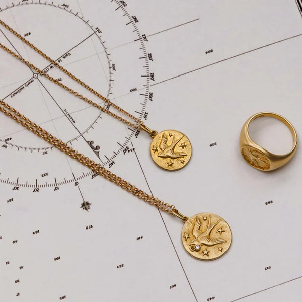 The Voyager Swallow Pendant Necklace - Wanderlust Life