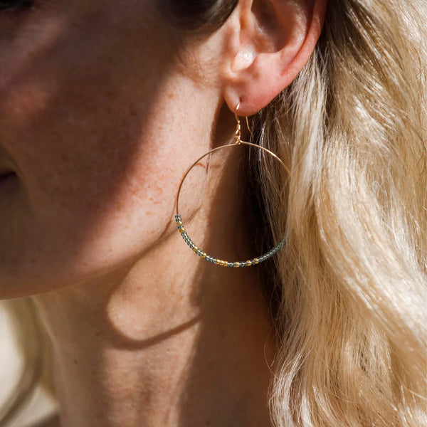 Water Blue Lido Earrings - Wanderlust Life