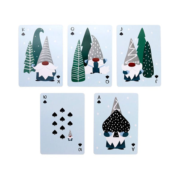 Christmas Gonk Standard Playing Card Deck