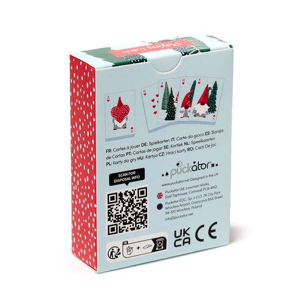 Christmas Gonk Standard Playing Card Deck