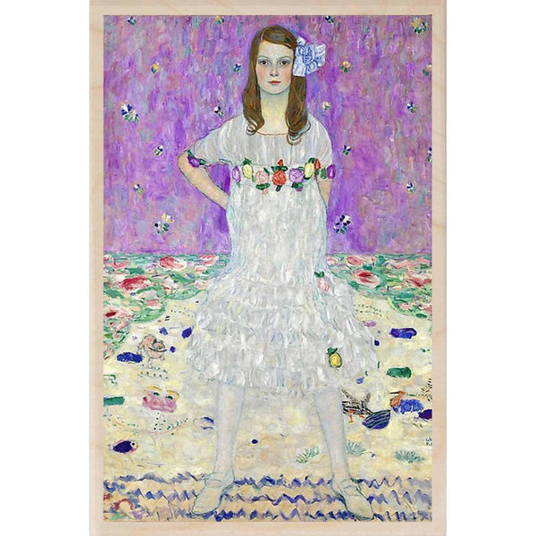 Mada Primavesi Wooden Postcard - Gustav Klimt