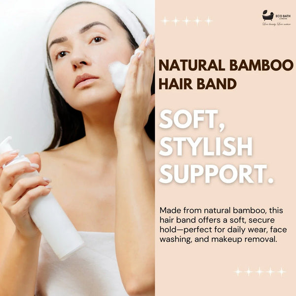 Bamboo Hair Band - Eco Bath London