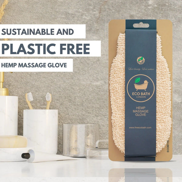 Hemp Massage Glove - Eco Bath London