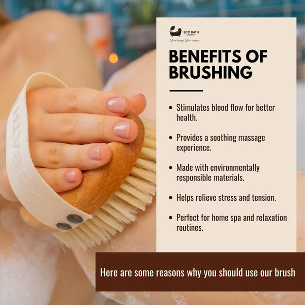 Natural Sisal Massage Hand Brush - Dry Brushing Hand Brush for Exfoliation - Eco Bath London