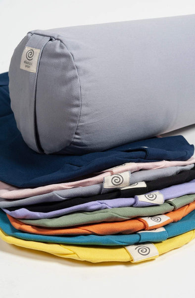 Apricot Organic Cotton Bolster Cover - Ekotex Yoga