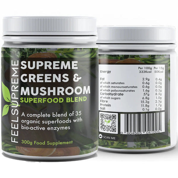 Supreme Greens and Mushroom Blend  - Feel Supreme