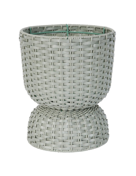 Matcha Green Twist Small Plant Basket - Handed By