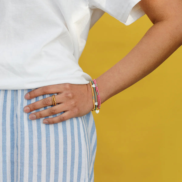 Limoncello Lemon Beaded Bracelet - Wanderlust Life